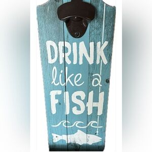 Nautical bottle opener.